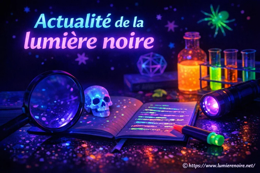 Actualité de la lumière noire