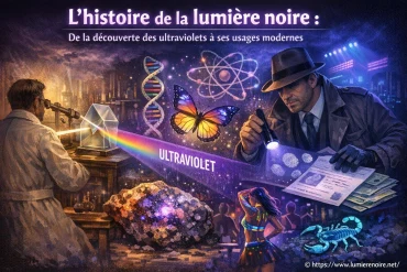L'histoire de la lumière noire : de la découverte des ultraviolets à ses usages modernes