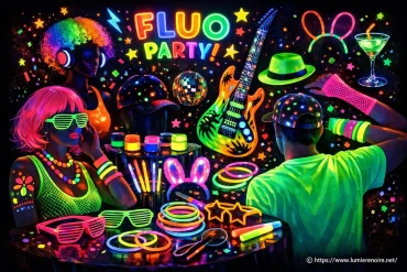 Déguisement pour soirée fluo : idées originales et accessoires indispensables