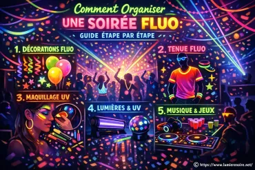 Comment organiser une soirée fluo réussie ?