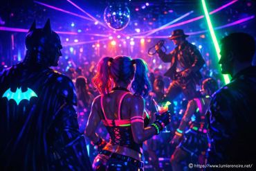 Créer une ambiance boîte de nuit avec la lumière noire : astuces et conseils