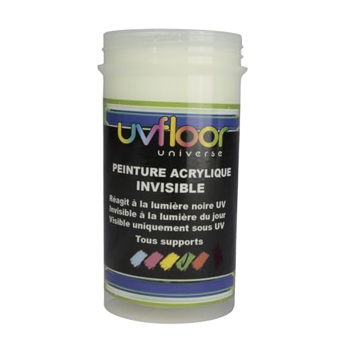 UV FLOOR - Peinture UV Invisible Verte Fluo - Spéciale Lumiè