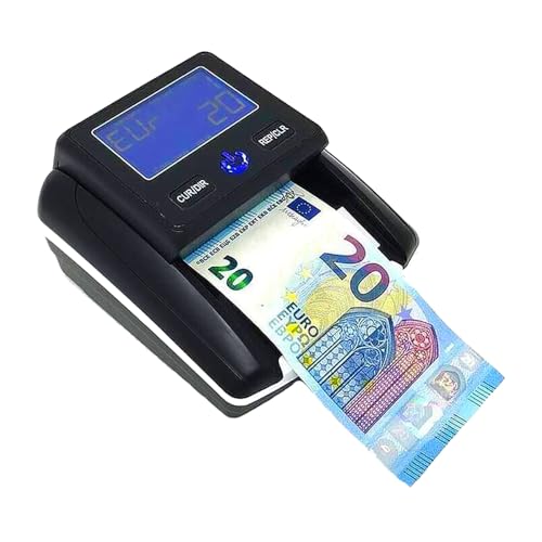 Détecteur de faux billets Euro avec compteur avec batterie r