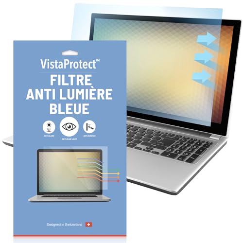 VistaProtect - Filtre Anti-Lumière Bleu Premium pour Ordinat
