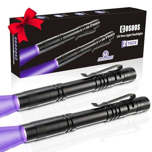 Lot 2 Mini Lampes UV 395nm Étanches