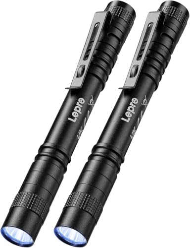 Lepro Lampe UV, Lampe Torche UV 365nm LED Lumière Noire Ultr
