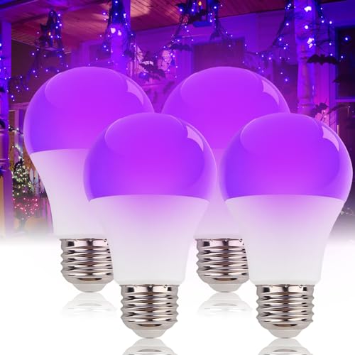 LIAISIMI 10W UV ampoule de lumière noire avec éclairage viol