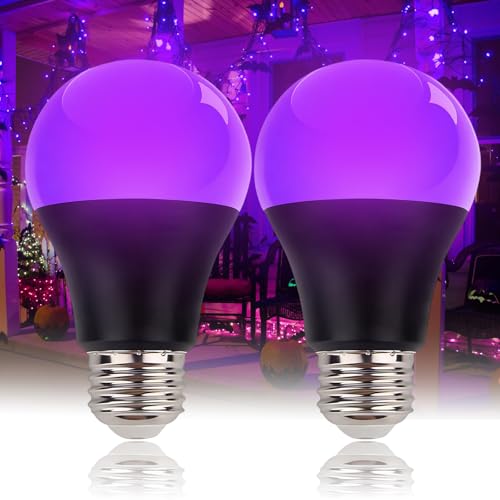 LIAISIMI 10W UV ampoule de lumière noire avec éclairage viol