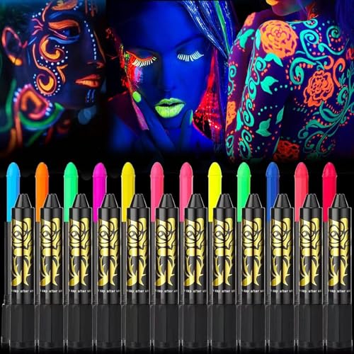 Maquillage lumière noire