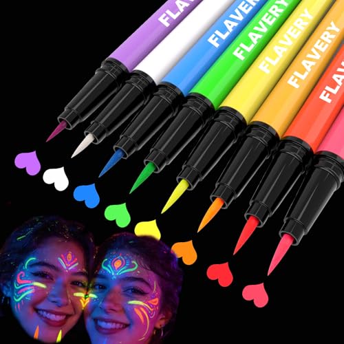 Maquillage lumière noire