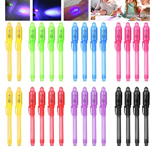 iZoeL Stylo Encre Invisible UV Stylo Magique 28 pcs Pochette