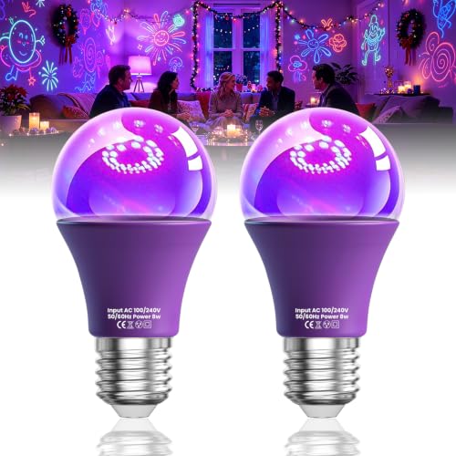 Klarlight LED UV Ampoule à Lumière Noire, 9W (Équivalent de 