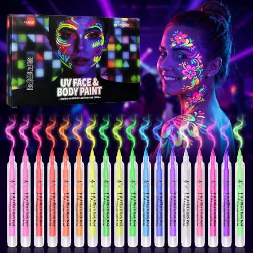 Maquillage lumière noire
