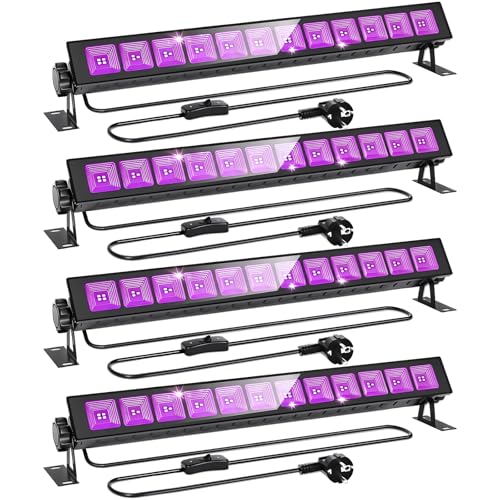 CREATESTAR 45W LED Lumiere Noire, Barres de Lumière Noire 38