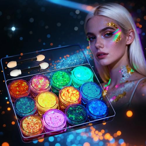 Maquillage lumière noire