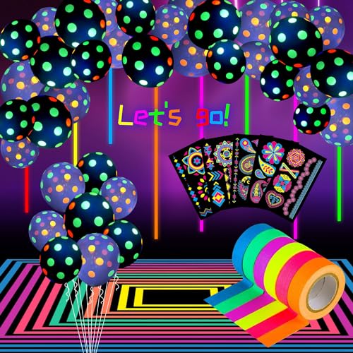 Décoration fluo UV