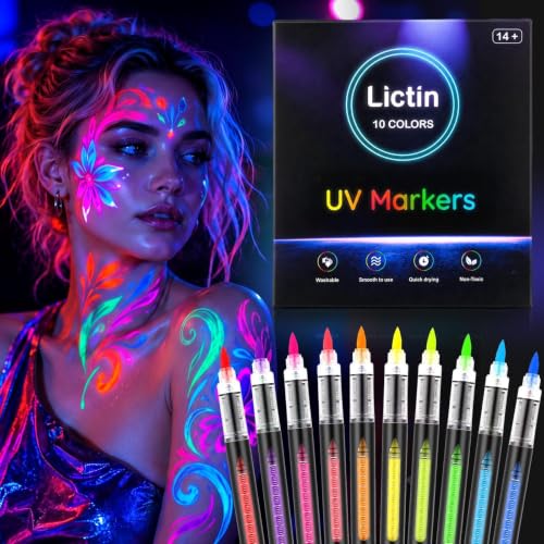 Maquillage lumière noire