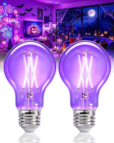 Lamptobe Ampoule Lumiere Noire E27 Variable 6W, UVA 385-400n