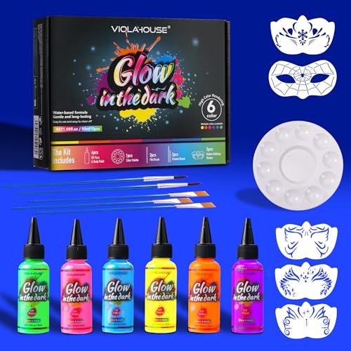 VIOLA HOUSE Kit De Maquillage Phosphorescent Sous LumièRe No