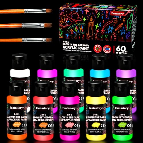 Peinture lumière noire
