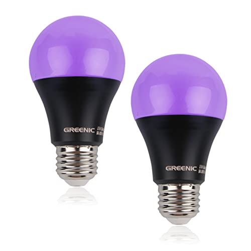 Ampoule UV LED noire E27 8W, lampe UV ampoule noire, lampe u