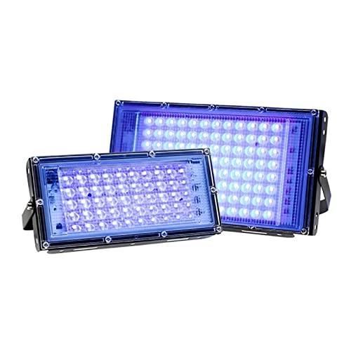 Machine à effet de scène 5 0W 100W LED UV Lumières noires Éc