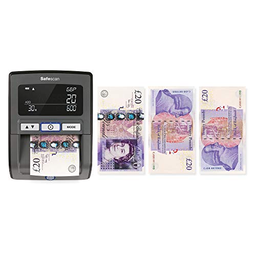 Safescan 155-S Black - Détecteur automatique de faux billets