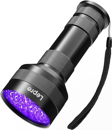 Lepro Lampe Torche UV, Lampe UV avec 51 LEDs Ultra-Violet, 3