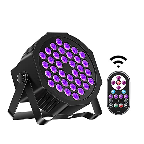 DELIBANG Lumière Noire, UV Par LED Projecteur DMX512 avec Té